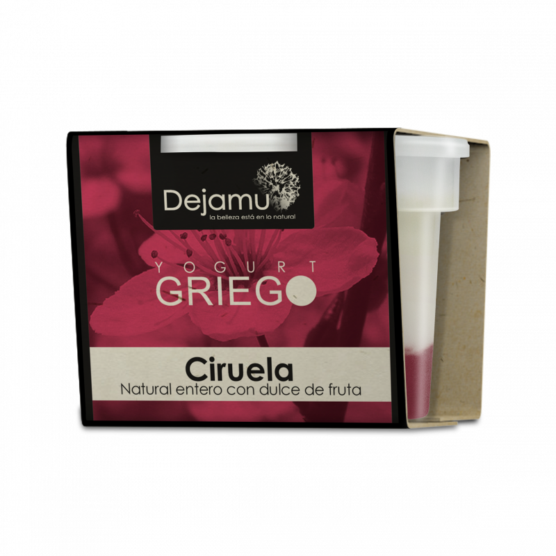 Yogurt griego de ciruela 