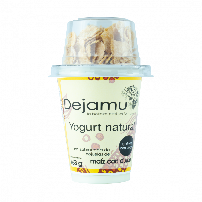 Yogurt con sobrecopa natural