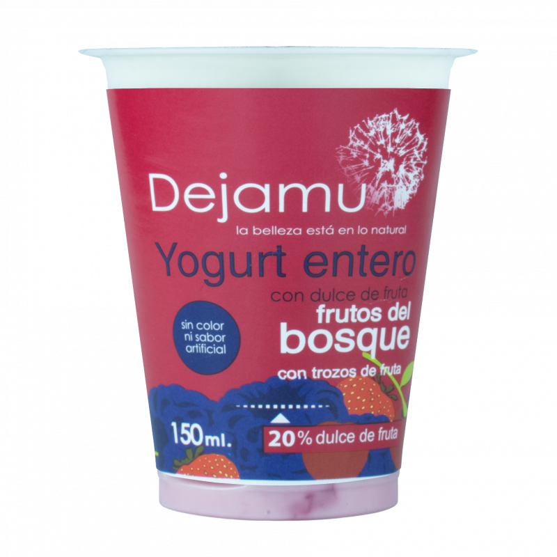 Yogurt de frutos del bosque 