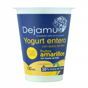 Yogurt de frutos amarillos 